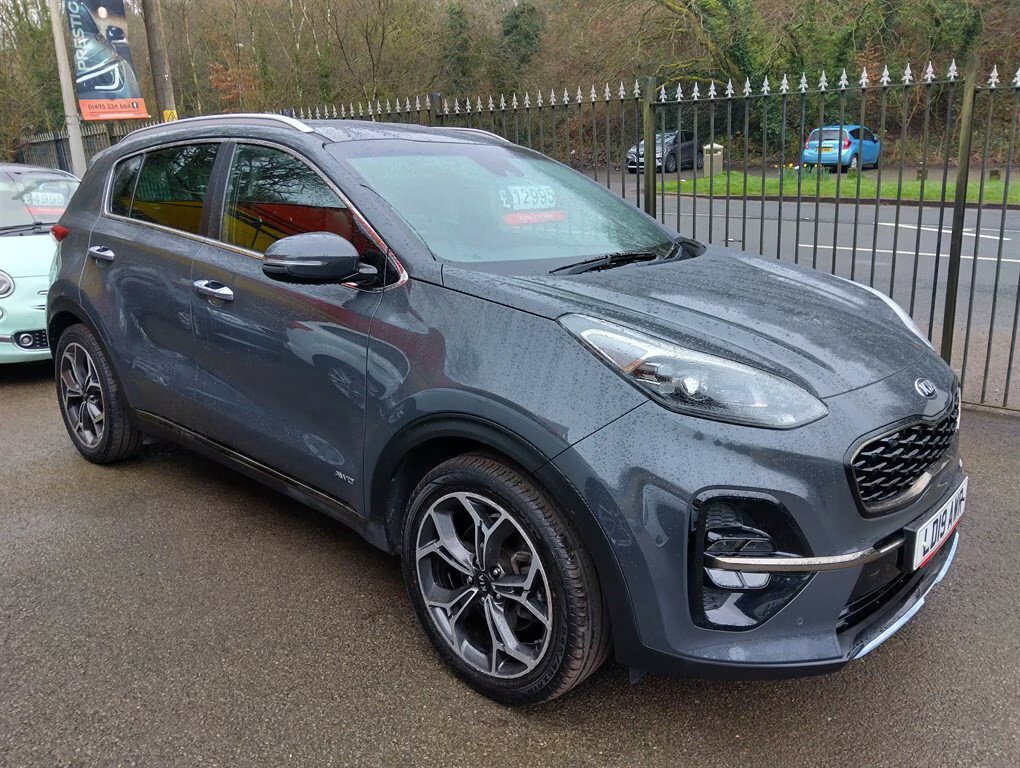 Kia Sportage Crdi Gt-line Isg Estate Semi LD19AWR Grey #3