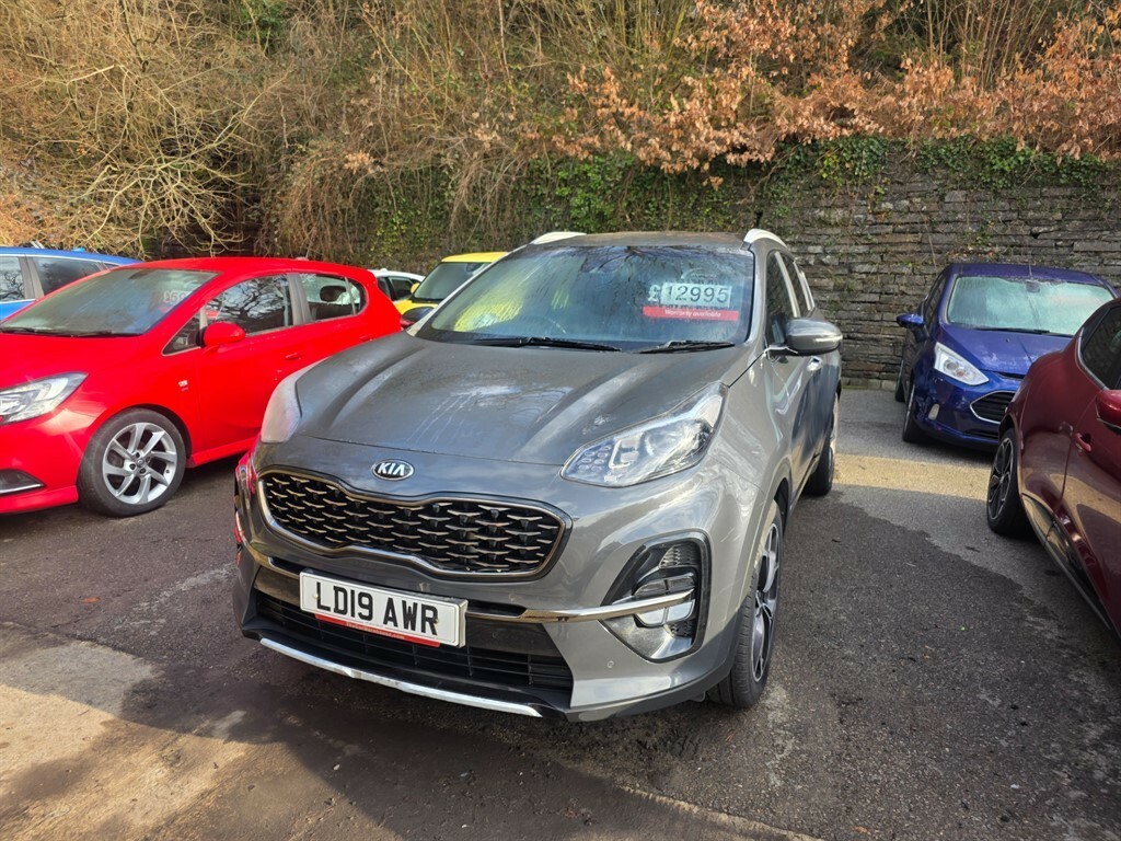 Kia Sportage Crdi Gt-line Isg Estate Semi LD19AWR Grey #4