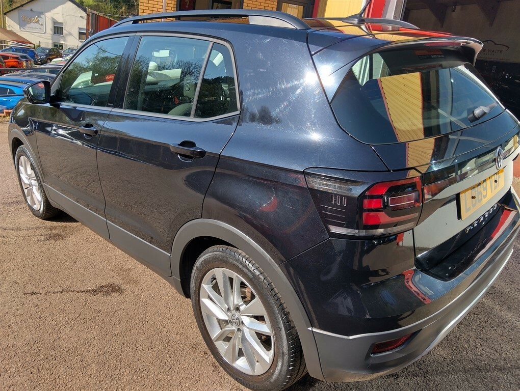 Volkswagen T-Cross Se Tsi Hatchback L069VBF Black #3