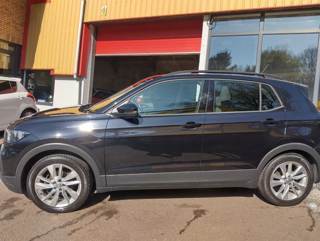 Volkswagen T-Cross Se Tsi Hatchback L069VBF Black #2