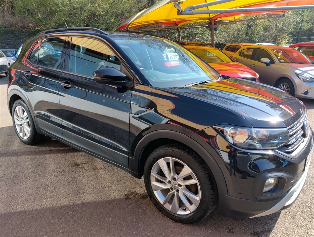 Volkswagen T-Cross Se Tsi Hatchback L069VBF Black #6
