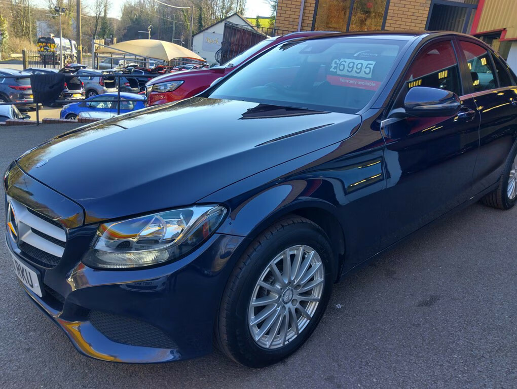 Mercedes-Benz C Class D Se Saloon Blue