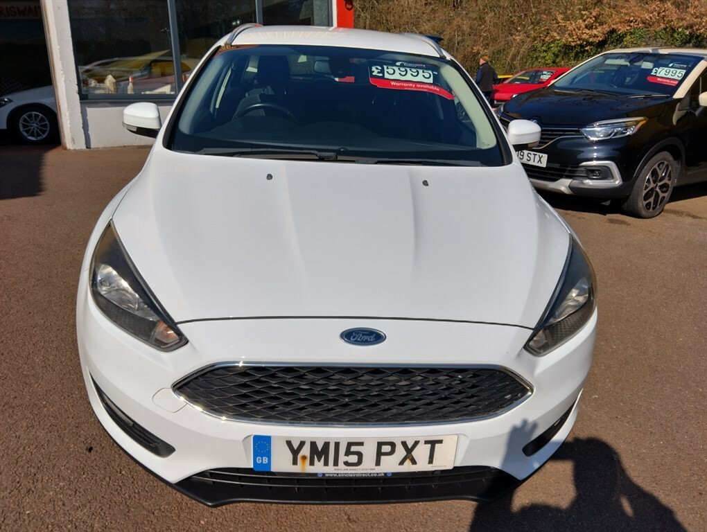 Ford Focus Zetec Tdci Estate YM15PXT White #2
