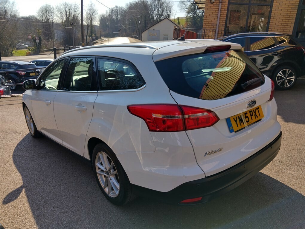 Ford Focus Zetec Tdci Estate YM15PXT White #6