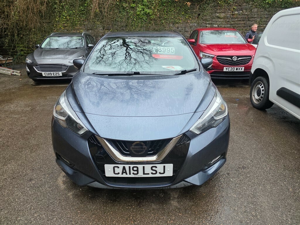 Nissan Micra Acenta Hatchback CA19LSJ Grey #4