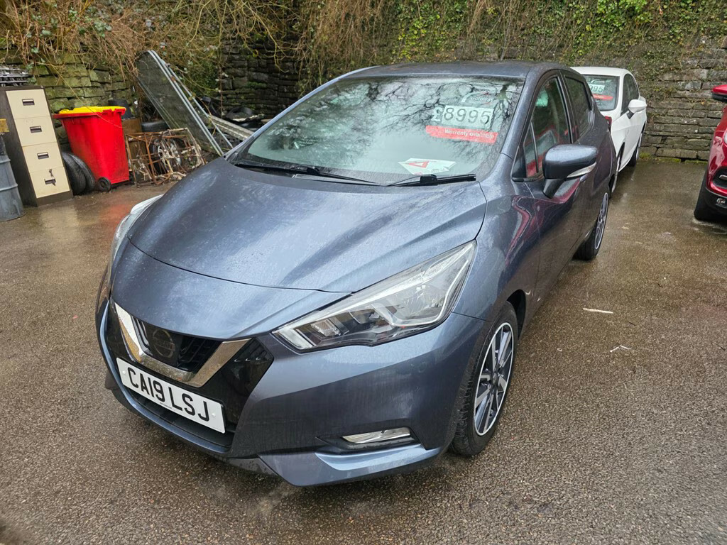 Nissan Micra Acenta Hatchback CA19LSJ Grey #3