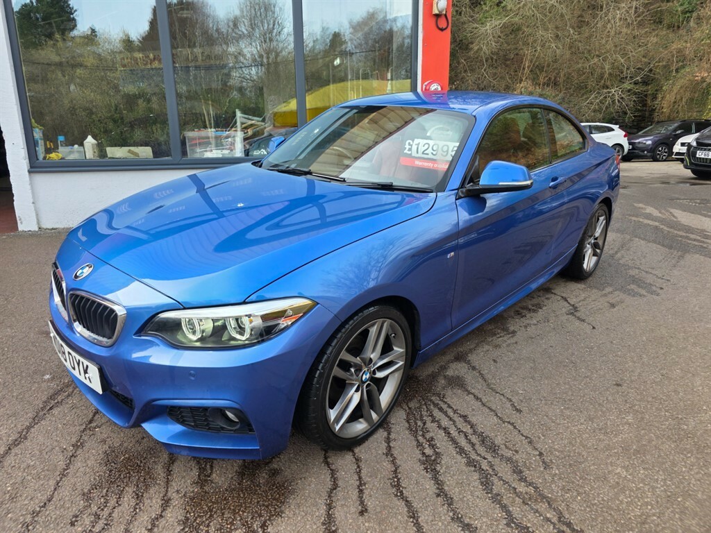 BMW 2 Series Gran Coupe M Sport Coupe WD18OYK Blue #4