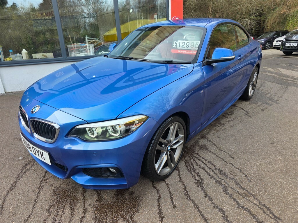 BMW 2 Series Gran Coupe M Sport Coupe WD18OYK Blue #6