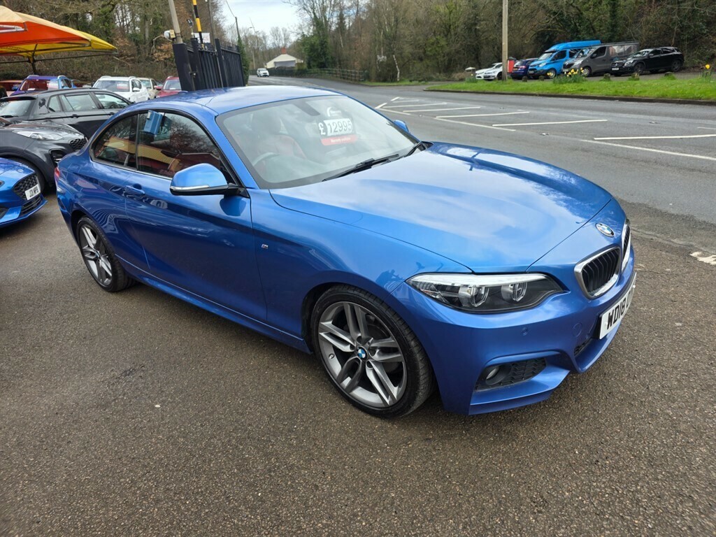 BMW 2 Series Gran Coupe M Sport Coupe WD18OYK Blue #3