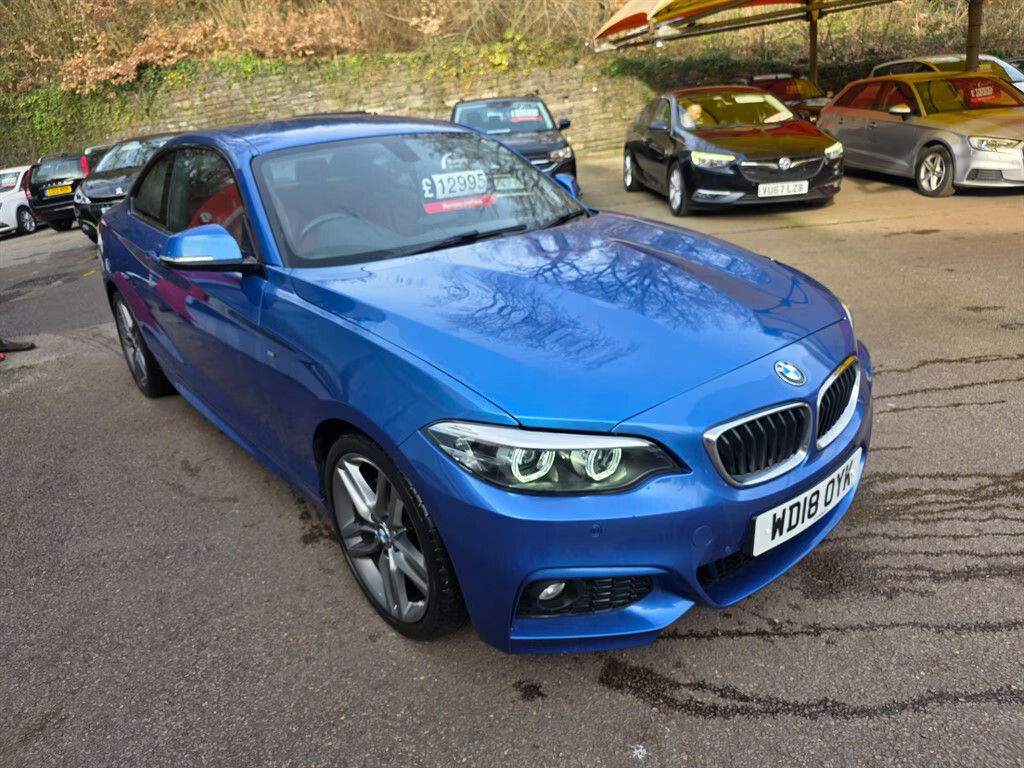 BMW 2 Series Gran Coupe M Sport Coupe WD18OYK Blue #5