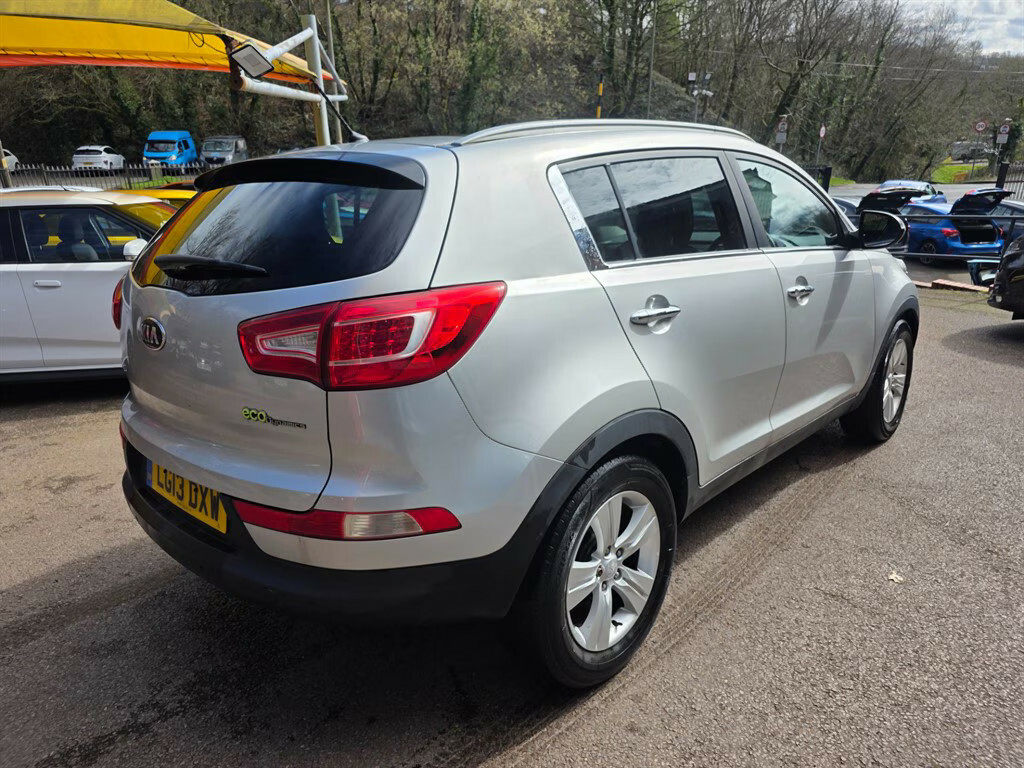 Kia Sportage Crdi 2 Estate LG13DXW Silver #4