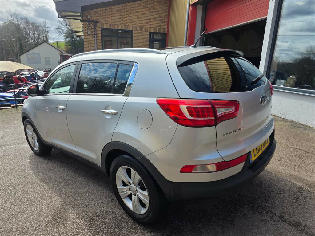 Kia Sportage Crdi 2 Estate LG13DXW Silver #6