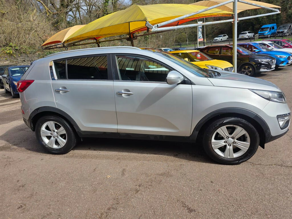 Kia Sportage Crdi 2 Estate LG13DXW Silver #5