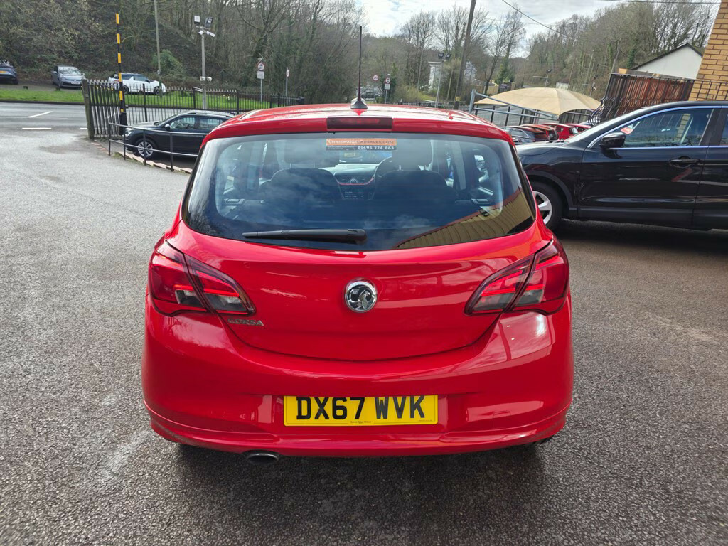 Vauxhall Corsa 1.4 Sri Vx-line Hatchback DX67WVK Red #5