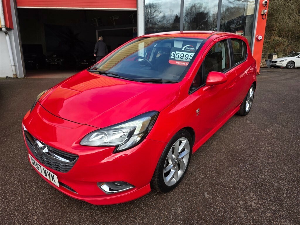 Vauxhall Corsa 1.4 Sri Vx-line Hatchback Red