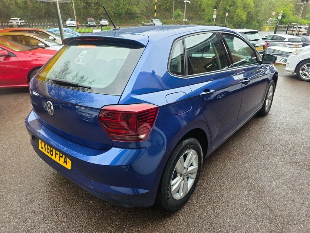 Volkswagen Polo 1.0 75 Se Hatchback CK68FPA Blue #4