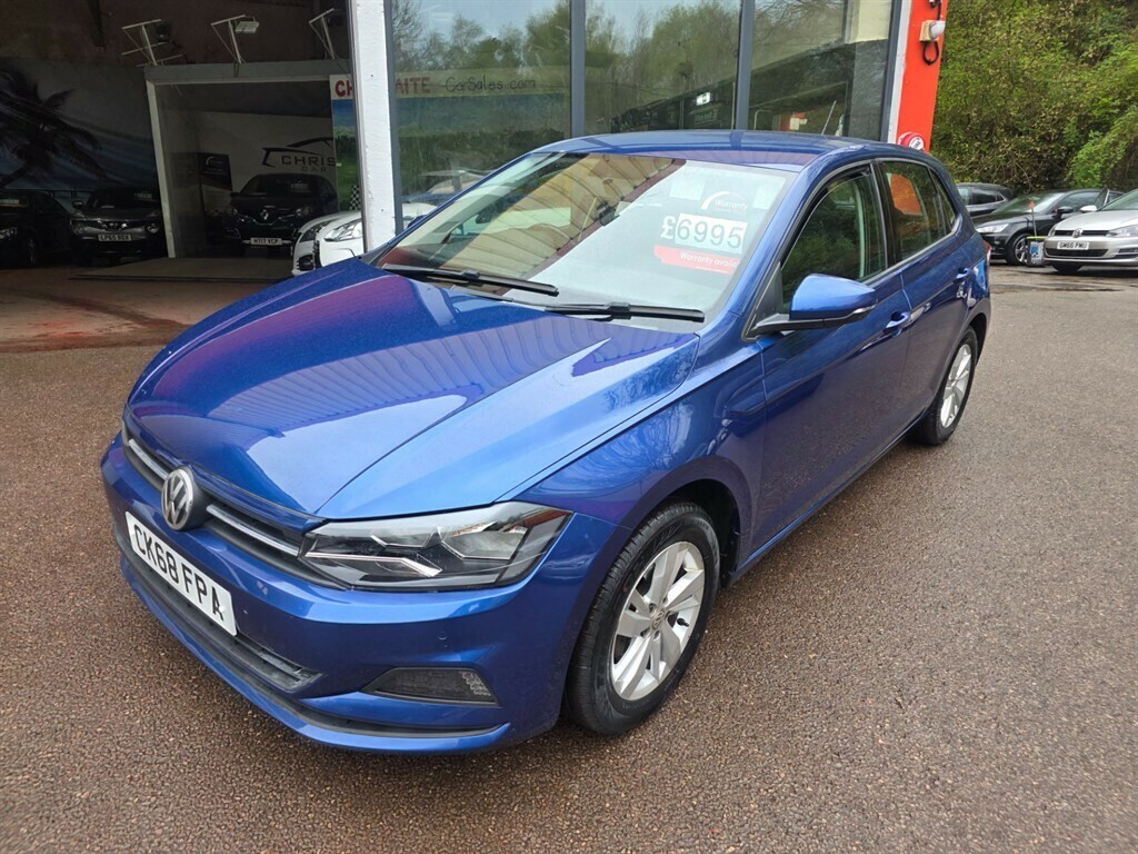 Volkswagen Polo 1.0 75 Se Hatchback Blue