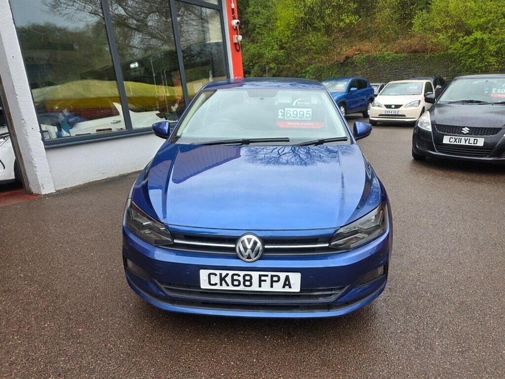 Volkswagen Polo 1.0 75 Se Hatchback CK68FPA Blue #2