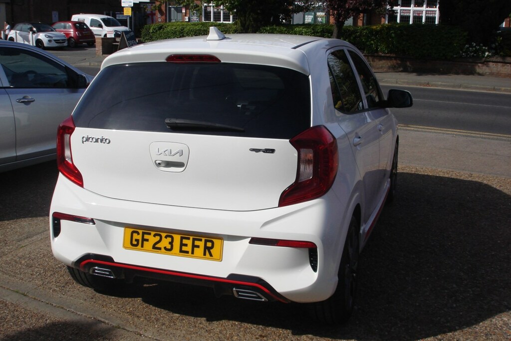Kia Picanto 1.0 Gt-line White #5