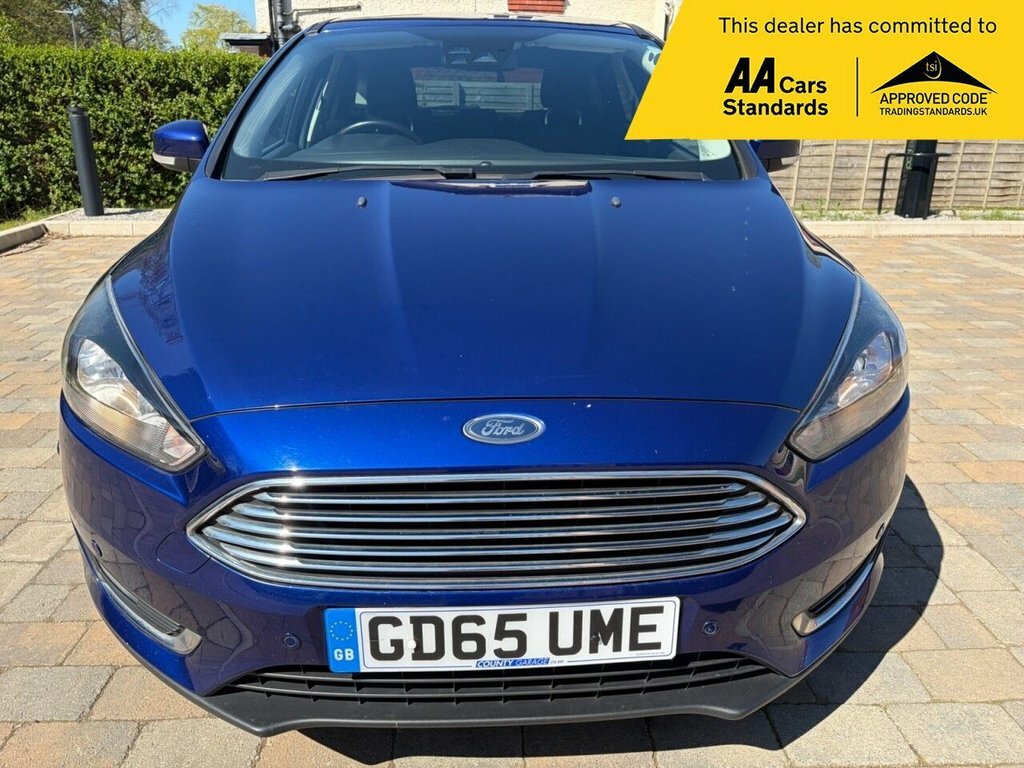 Ford Focus 1L Titanium GD65UME Blue #2