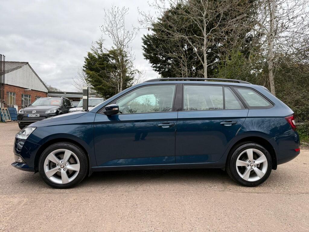Skoda Fabia Estate 1.0 Tsi Se L Dsg Euro 6 Ss 202121 LK21FPU Blue #3