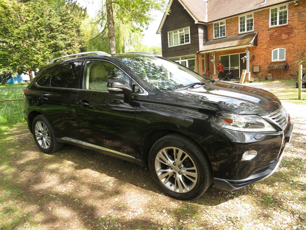 Lexus RX 3.5 L 450H Luxury LX64XWY Black #4