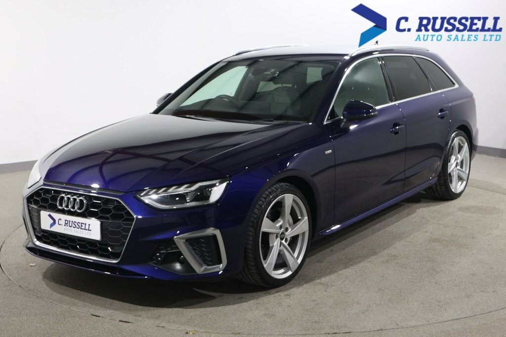 Audi A4 Avant 2L S Line Blue