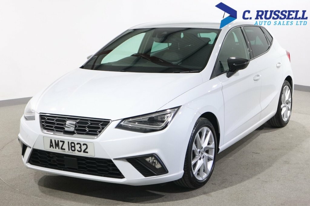 Seat Ibiza 1L Fr AMZ1832 White #2