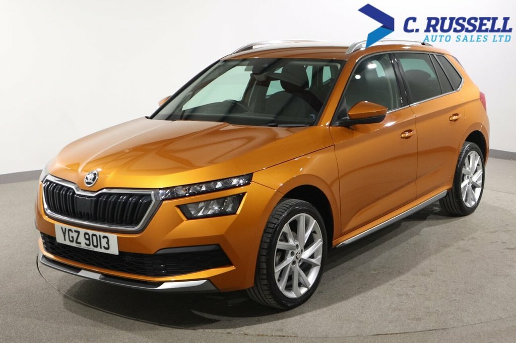 Skoda Kamiq 1L Se L Executive YGZ9013 Orange #2