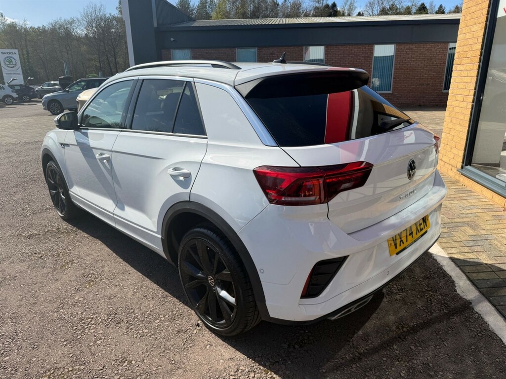 Volkswagen T-Roc 1.5 Tsi R-line Dsg Euro 6 Ss VX74XEN White #5