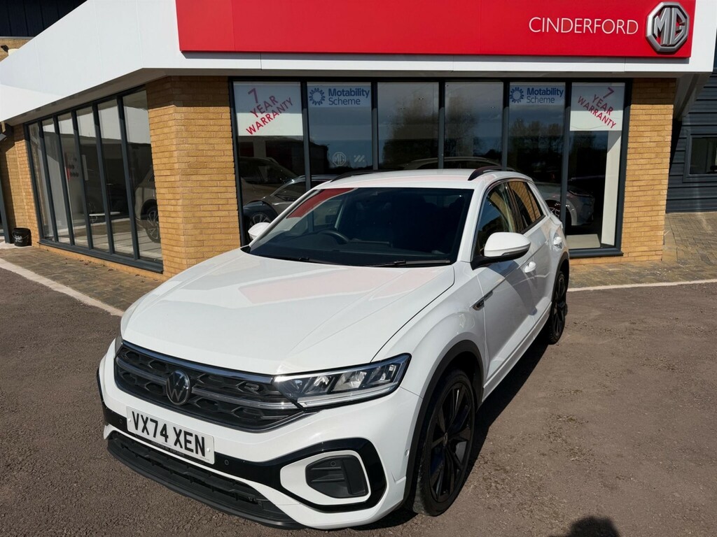 Volkswagen T-Roc 1.5 Tsi R-line Dsg Euro 6 Ss White
