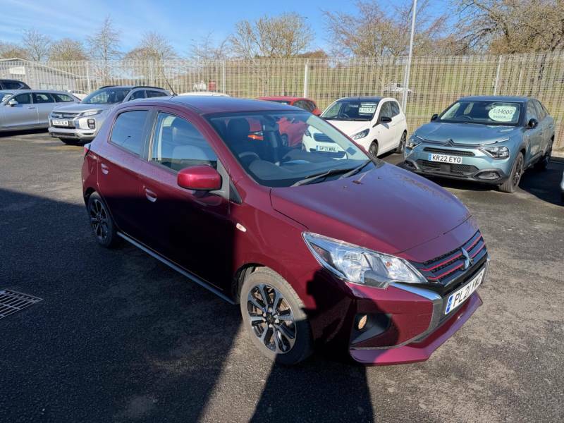 Mitsubishi Mirage 1.2 Design Pro Cvt - 2021 21 Purple #4