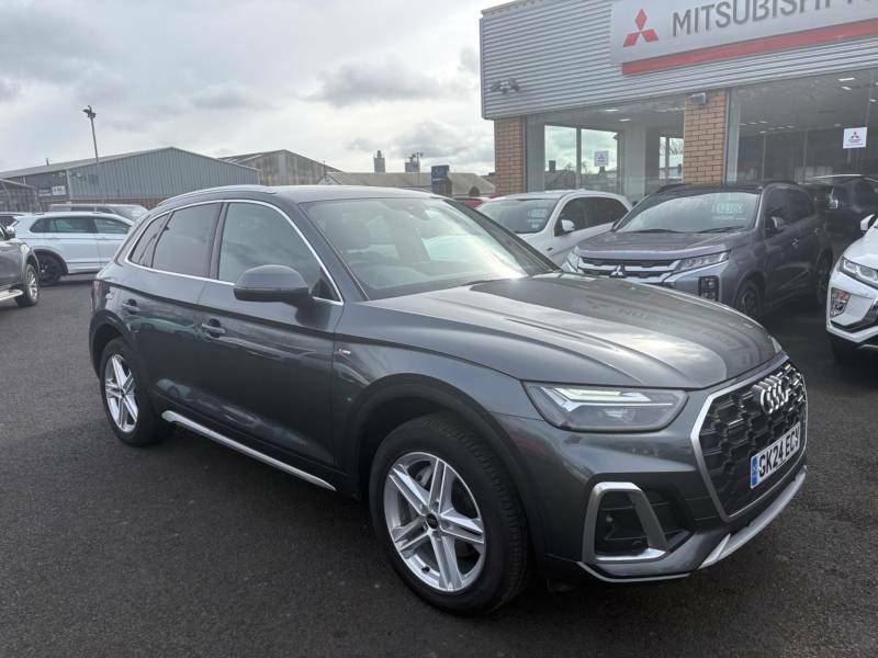 Audi Q5 2.0 Tdi 40 S Line Suv S Tronic Quattro GK24ECV Grey #6