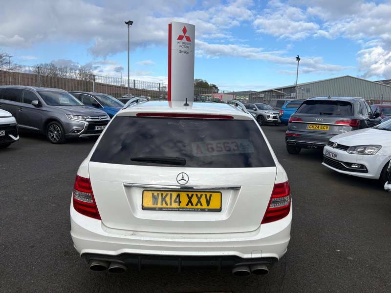 Mercedes-Benz C Class C63 - 2014 14 WK14XXV White #4