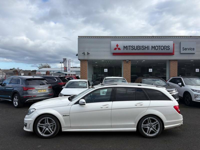 Mercedes-Benz C Class C63 - 2014 14 WK14XXV White #2