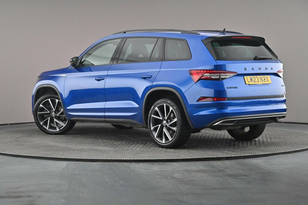 Skoda Kodiaq Sportline 7 Seats 2.0 Tdi 200 Ps 4X4 Dsg LM23NZX Blue #3