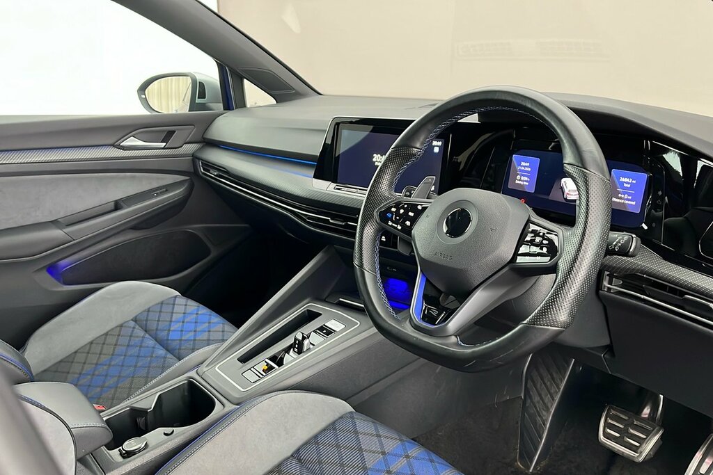 Volkswagen Golf 8 R 2.0 Tsi 4Motion 320Ps 7-Speed Dsg YH22OKK Blue #6