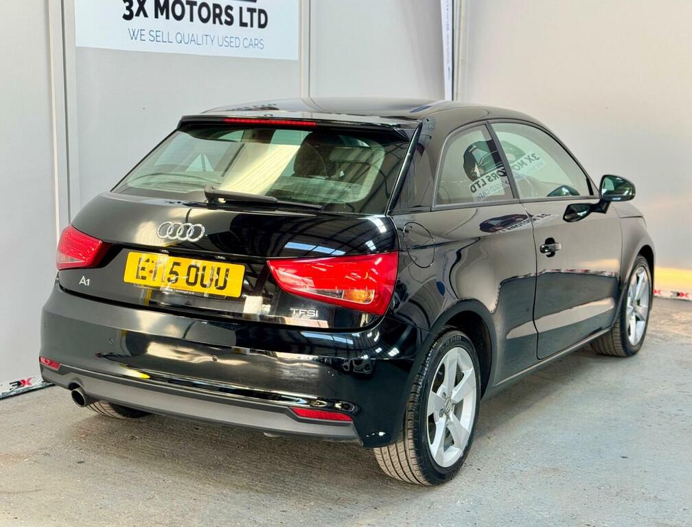Audi A1 1.0 Tfsi Sport Euro 6 Ss ET15OUU Black #4