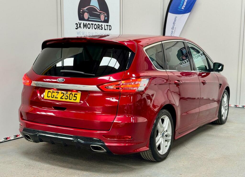 Ford S-Max 2.0 Tdci Titanium Sport Euro 6 Ss CGZ2605 Red #5