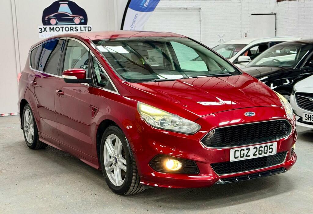 Ford S-Max 2.0 Tdci Titanium Sport Euro 6 Ss Red