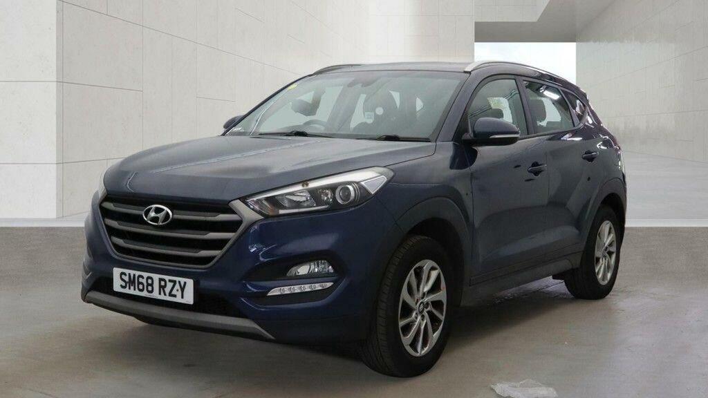 Hyundai Tucson 1.6 Gdi Blue Drive Se Nav Euro 6 Ss SM68RZY Blue #2