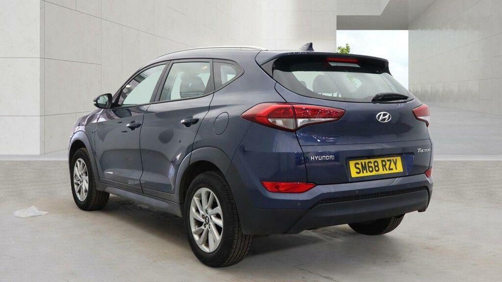 Hyundai Tucson 1.6 Gdi Blue Drive Se Nav Euro 6 Ss SM68RZY Blue #3