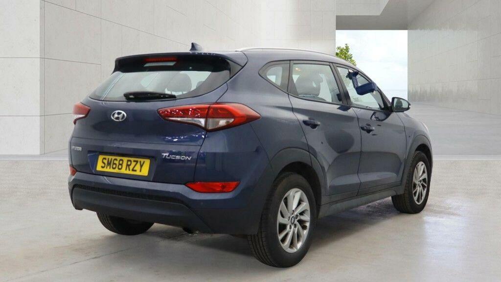 Hyundai Tucson 1.6 Gdi Blue Drive Se Nav Euro 6 Ss SM68RZY Blue #5