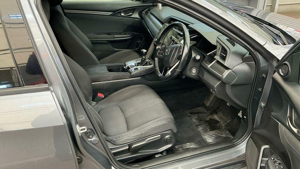 Honda Civic 1.6 I-dtec Sr Euro 6 Ss PE68VKH Grey #4