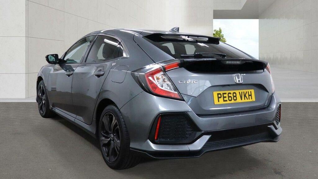 Honda Civic 1.6 I-dtec Sr Euro 6 Ss PE68VKH Grey #3