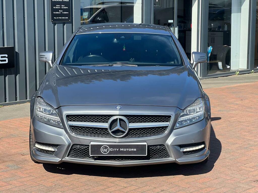 Mercedes-Benz CLS 3.0 Cls350 Cdi V6 Blueefficiency Sport Coupe G-tro Silver #2