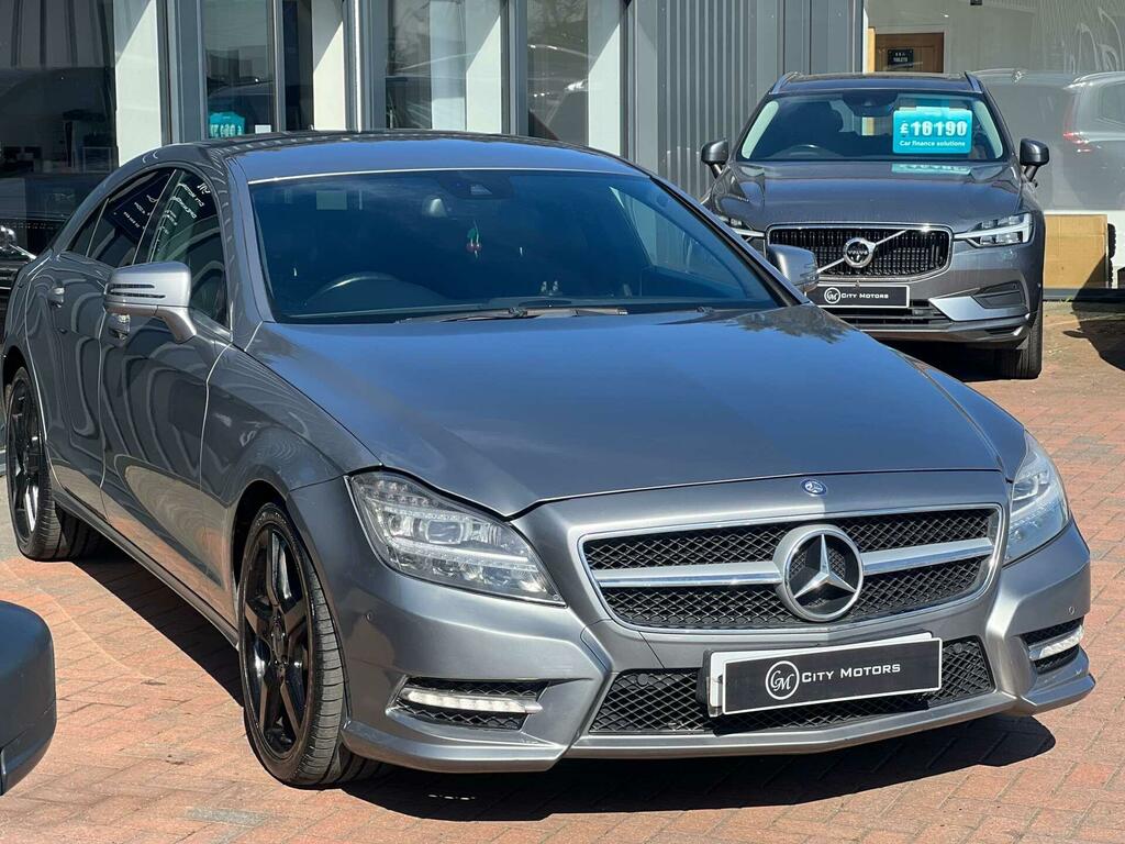 Mercedes-Benz CLS 3.0 Cls350 Cdi V6 Blueefficiency Sport Coupe G-tro Silver #3