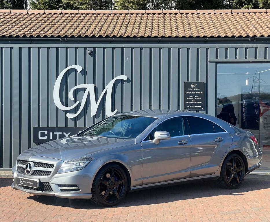 Mercedes-Benz CLS 3.0 Cls350 Cdi V6 Blueefficiency Sport Coupe G-tro Silver