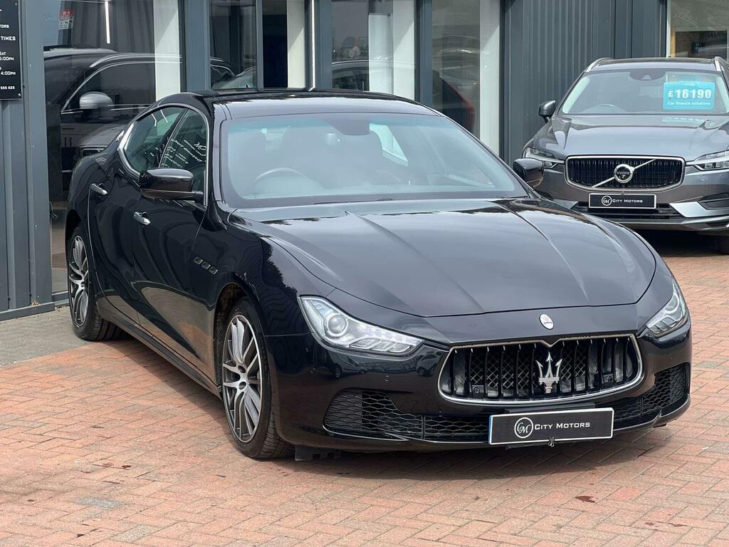 Maserati Ghibli 3.0D V6 Zf Euro 5 Ss Black #4