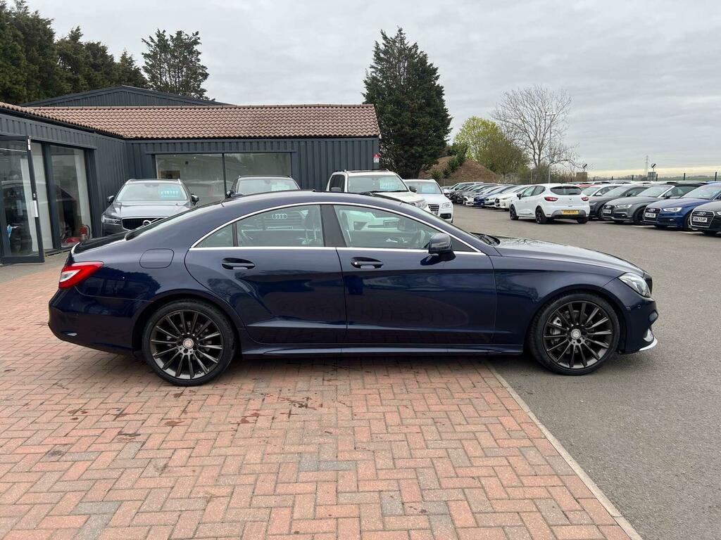 Mercedes-Benz CLS 3.0 Cls350 V6 Bluetec Amg Line Coupe G-tronic Eur Blue #5